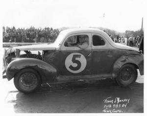 Frank Monday - No 5 - Flathead Ford - Vintage Stock Car Racing Photo 0008