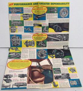 1954 Chevrolet Truck Sedan Delivery Suburban Pickup Stake Bus COE Sales Folder