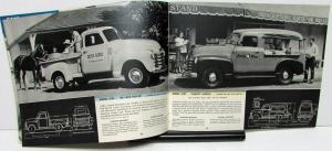 1950 Chevrolet Truck Pickup Lt Med HD Bus Full Line Sale Brochure Original