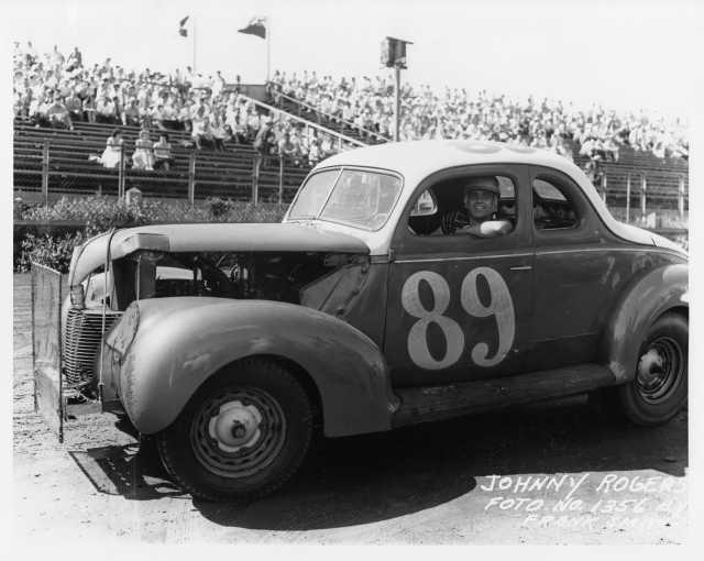 Johnny Rogers - #89 - Vintage Stock Car Racing Photo 0030