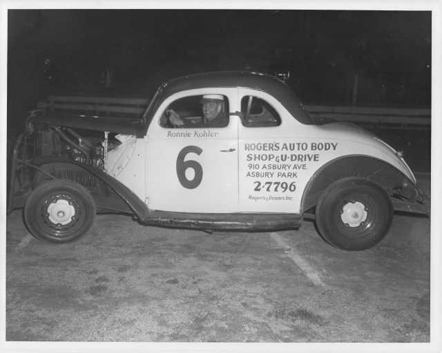 Ronnie Kohler - Rogers Auto Body - #6 - Vintage Stock Car Racing Photo 0034