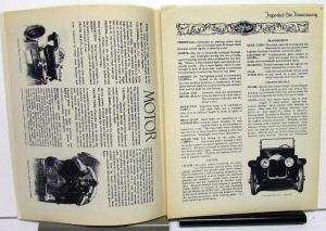 1916 Pathfinder King Of The Twelves Dealer Sales Brochure Reproduction