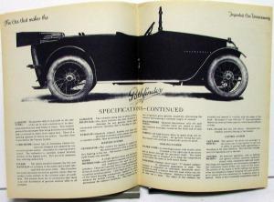 1916 Pathfinder King Of The Twelves Dealer Sales Brochure Reproduction