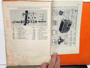 1941 FWD Trucks Dealer Parts Book Catalog Factory Replacement Parts For Repair
