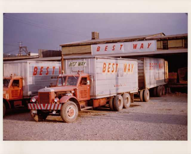 1946 Sterling Box Truck w/ Trailer Color Press Photo 0038 - Best Way