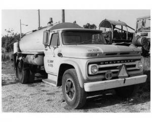 1964 Chevrolet Series 60 Asphalt Distributor Truck Press Photo 0262 - US Army