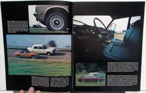 1973 Austin Marina Dealer Sales Brochure British Leyland Features Options Specs