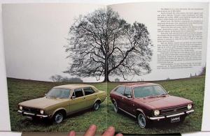 1973 Austin Marina Dealer Sales Brochure British Leyland Features Options Specs