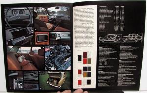 1973 Austin Marina Dealer Sales Brochure British Leyland Features Options Specs
