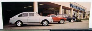 1960s 1970s Volkswagen Dealer Mag Wheels Sales Brochure VW Folder