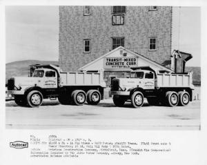 1950s Autocar DC-10364-S Dump Truck Press Photo 0021 - Petricca Construction Co