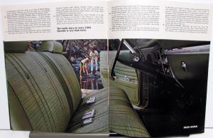 1969 Chevrolet Chevelle SS 396 Concours Malibu 300 Sales Brochure Original