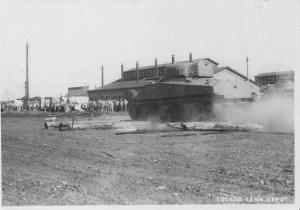 1940-1945 Tanks at Toledo Tank Depot Press Photo 0049