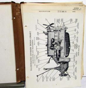 1929 Studebaker Dealer Parts Catalog Book Models G K Six F J Eight 146 WB
