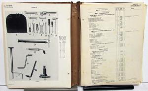 1929 Studebaker Dealer Parts Catalog Book Models G K Six F J Eight 146 WB