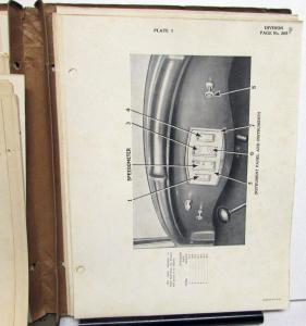 1929 Studebaker Dealer Parts Catalog Book Models G K Six F J Eight 146 WB