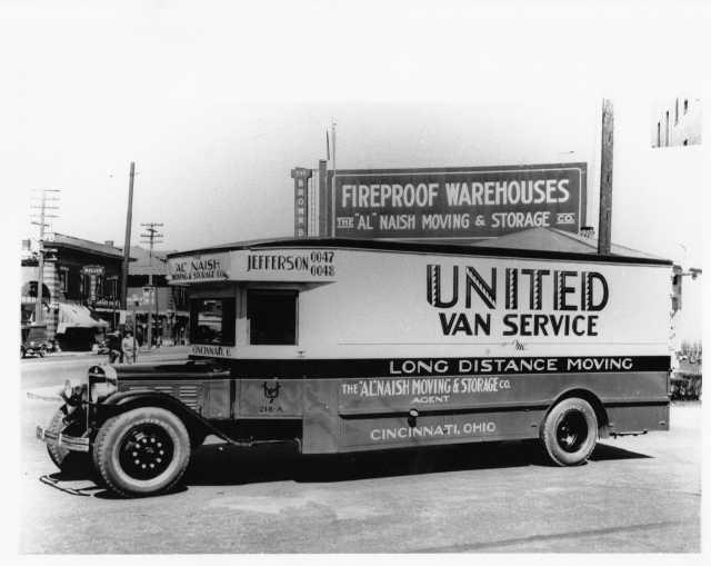 1930s Schacht Truck w/ CHS Kelly Body Press Photo 0001 - United Van - Al Naish