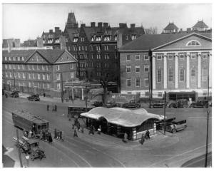 1920s and 1930s View of Harvard Square Photos Cambridge MA 0004 0005