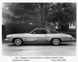 1973 Oldsmobile Cutlass Supreme Colonnade Hardtop Coupe Press Photo 0254