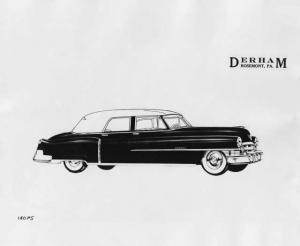 1950 Cadillac Fleetwood 75 by Derham Illustrated Press Photo 0100