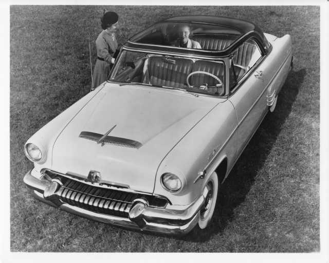 1954 Mercury Sun Valley Front Angle View Press Photo 0116