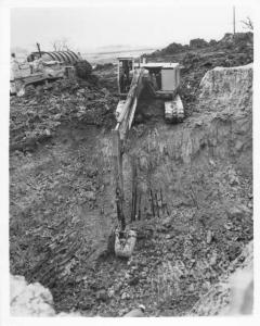 1967-1970 Hein-Werner Backhoe C14 Press Photo