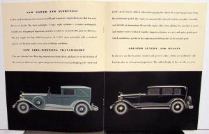 1931 Lincoln ORIGINAL Sales Brochure