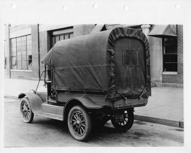 1916 Overland 1/2 Ton Truck Press Photo 0002 - USQMC & Budd MFG