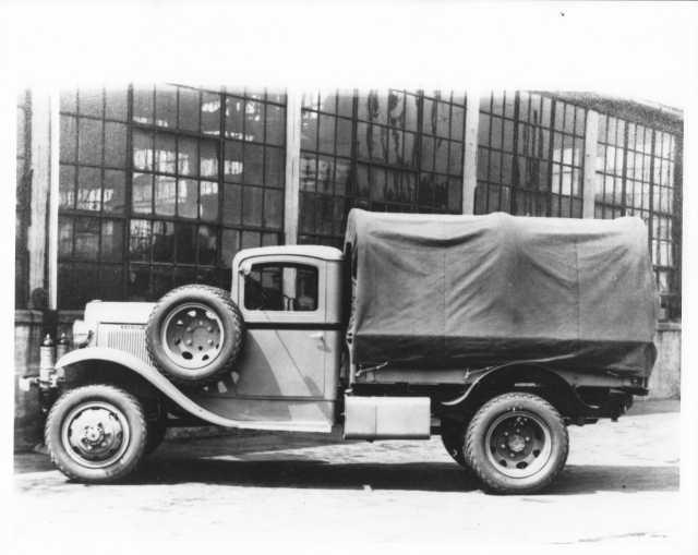 1933 Marmon-Herrington 1 1/2 Ton A10 Truck Press Photo 0007