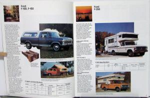 1975 Ford Recreation Vehicles Towing Trailering Info Sales Brochure Catalog