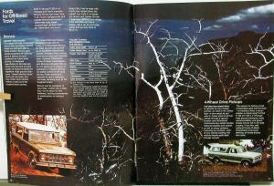 1975 Ford Recreation Vehicles Towing Trailering Info Sales Brochure Catalog