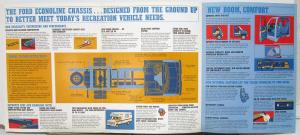 1975 Ford Redesigns Econoline Van Home E-250 -350 Sales Folder Original