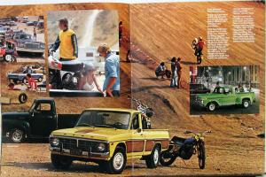 1976 Ford Mustang Torino Ranchero Pickup Truck Bronco Van Free Wheelin Brochure