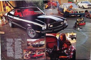 1976 Ford Mustang Torino Ranchero Pickup Truck Bronco Van Free Wheelin Brochure