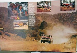 1976 Ford Mustang Torino Ranchero Pickup Truck Bronco Van Free Wheelin Brochure