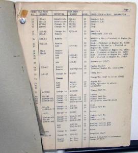 1946-47 REO Speed Wagon Trucks Dealer Model 22 Service Parts Book Original