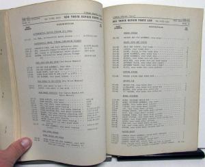 1946-47 REO Speed Wagon Trucks Dealer Model 22 Service Parts Book Original