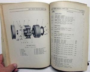 1946-47 REO Speed Wagon Trucks Dealer Model 22 Service Parts Book Original