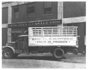 1932 Mack AP Chassis w/ Enclosed Cab Truck Press Photo 0150 - Samuel Hunter Inc