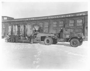 1930s Mack AK Truck w/ Fabric Side Windows Press Photo 0152 - JR Lambert Riggers