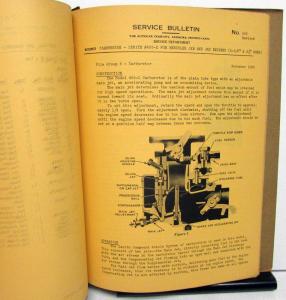 Early 1940s Autocar Trucks Dealer Service Parts Bulletins C10 Shop Manual Update