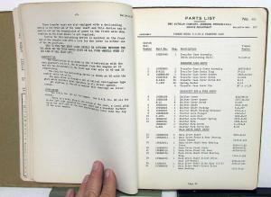 1940 Autocar Trucks Dealer Service & Parts Bulletins U-2044 Shop Manual Update