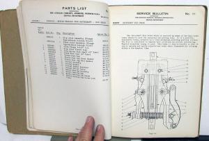 1940 Autocar Trucks Dealer Service & Parts Bulletins U-2044 Shop Manual Update