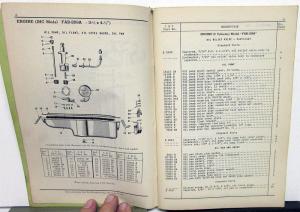 1940-1941 International IH Trucks Parts Catalog Book MT-50 Model D 400 DS 400