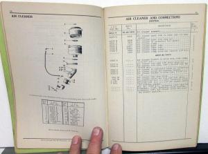 1940-1941 International IH Trucks Parts Catalog Book MT-50 Model D 400 DS 400