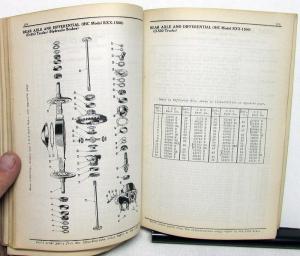 1940-1941 International IH Trucks Parts Catalog Book MT-49 Model D DS DR 500