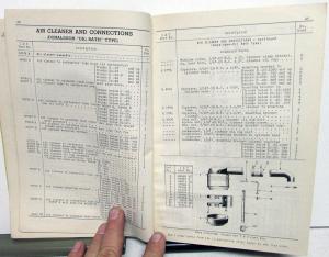 1937-1939 International IH Trucks Parts Canadian Catalog Book MT-203 D DS 35 40