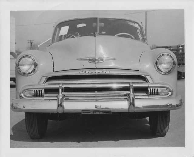1951 Chevrolet BelAir Front View Press Photo 0277