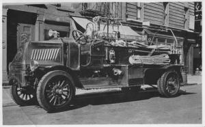 1930s Mack AC Fire Truck Press Photo 0159
