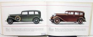 1933 Lincoln V12 Cylinder 125 HP Motor Cars ORIGINAL Sale Brochure